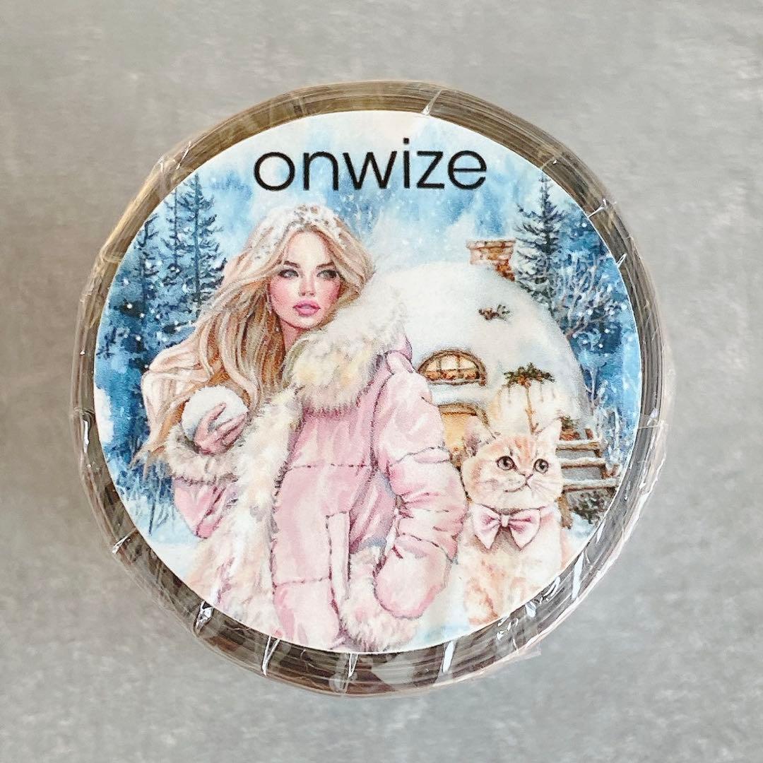 onwize 海外マスキングテープ マステ 【2104】 文房具・事務用品