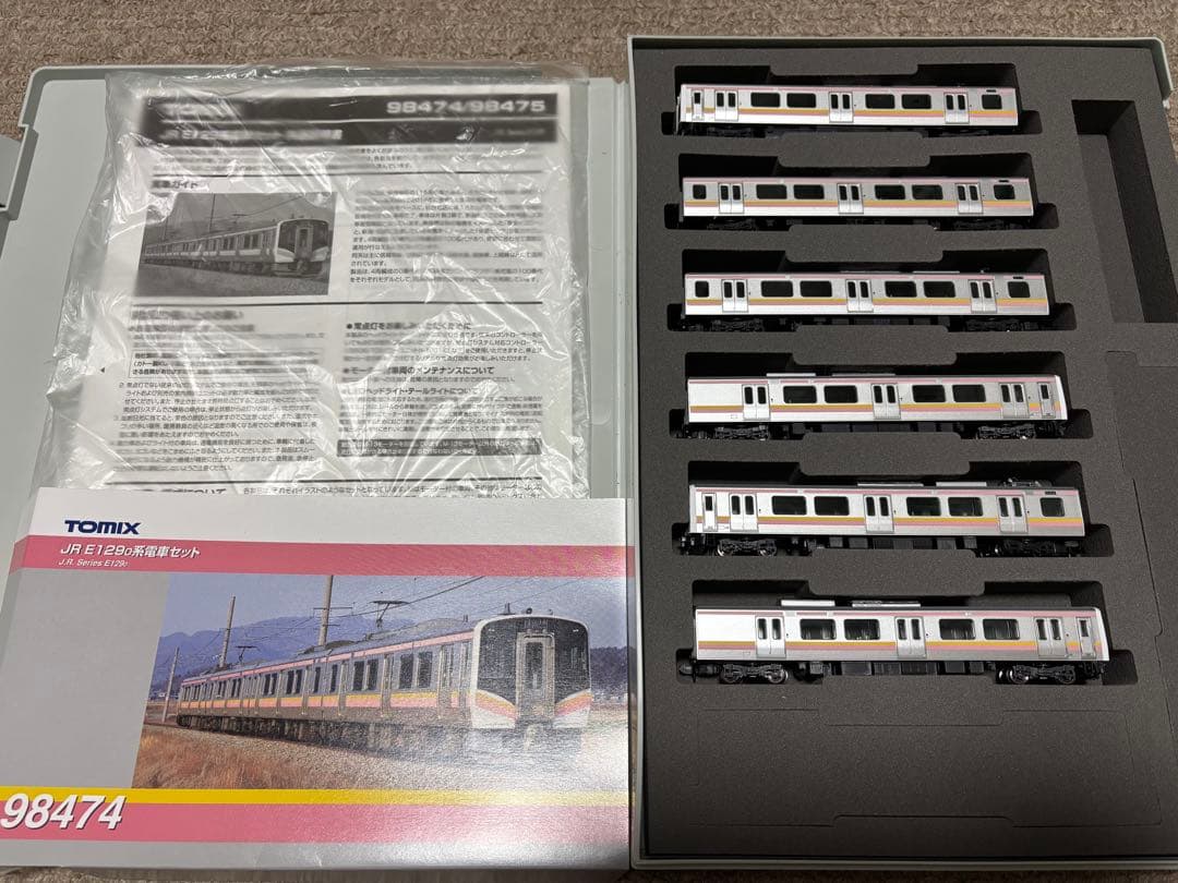 TOMIX 【98474】 【98475】 JR E129系電車6両セット