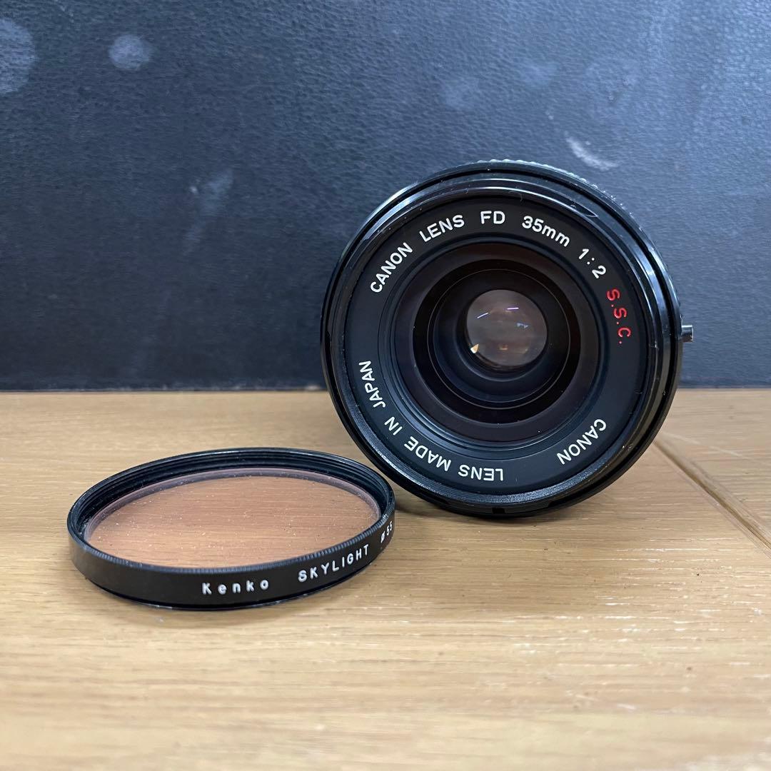 Canon FD 35mm F2 S.S.C. 単焦点レンズ