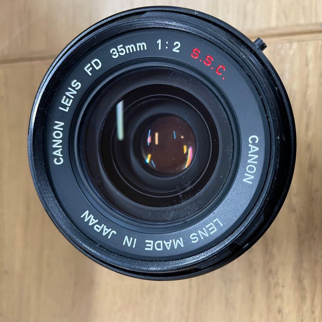 Canon FD 35mm F2 S.S.C. 単焦点レンズ