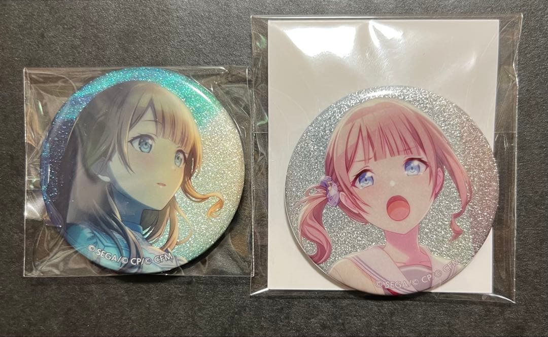プロジェクトセカイ 望月穂波 グリッター缶バッジ まとめ売り - メルカリ