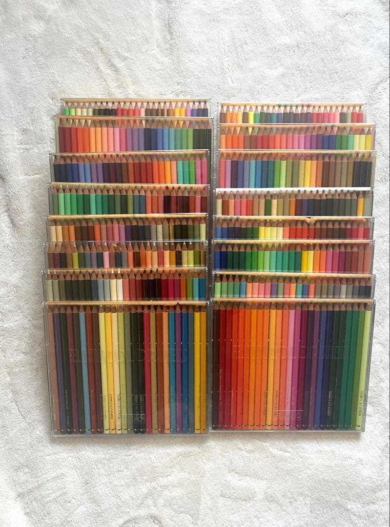 フェリシモ COLOR MUSEUM 500色16セット 英字