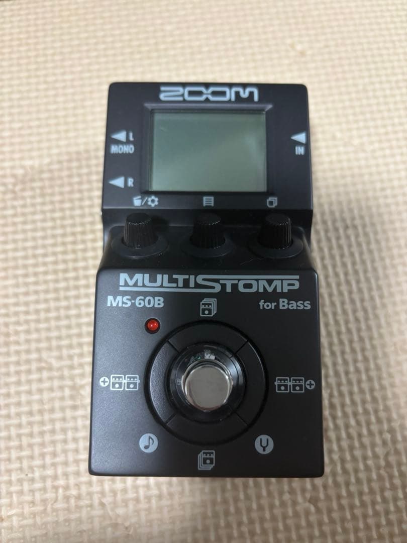 ZOOM MS-60B Black 限定　SOUND SPRITE Mod レビュー】ZOOM MS-60B SOUND SPRITE Mod - あさぎベーススタジオ