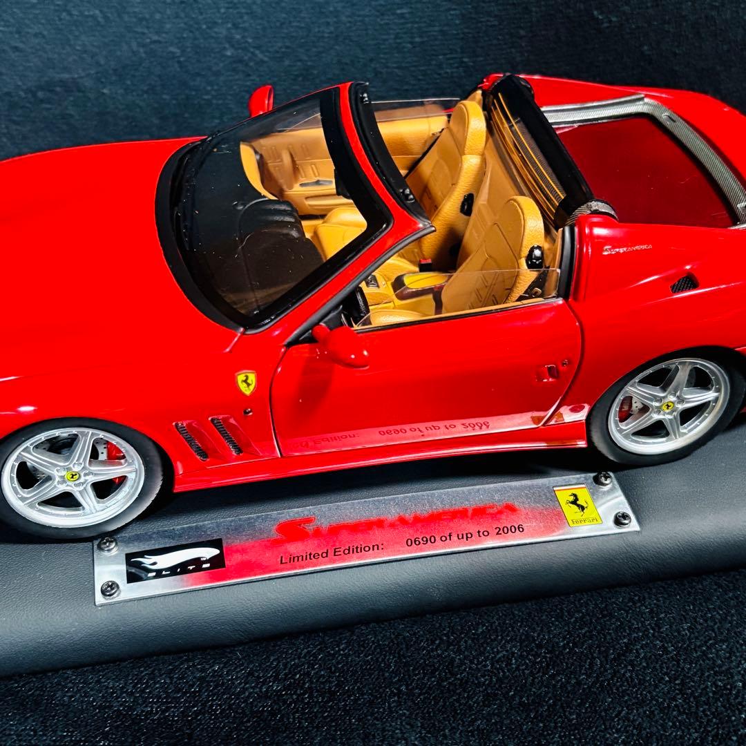 限定2006台 1/18 マテル スーパーエリート フェラーリ スーパーアメリカ
