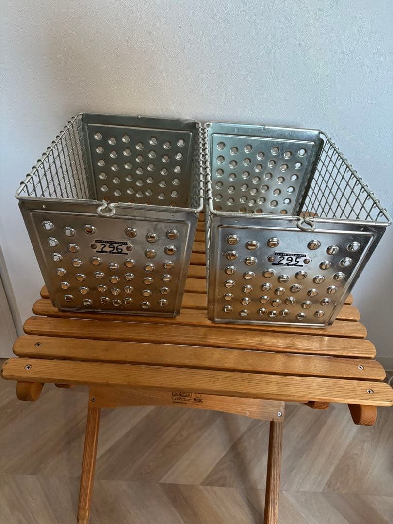 Made in USA KASPAR WIRE WORKS ワイヤーバスケット