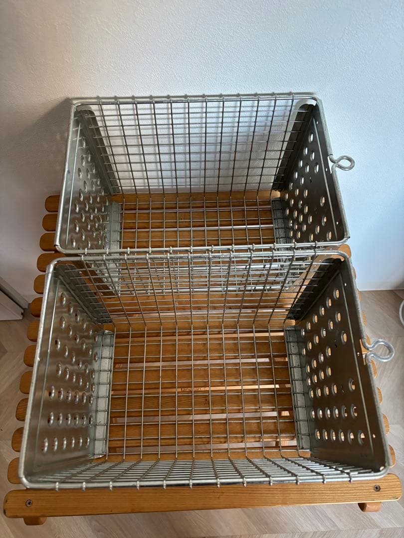 Made in USA KASPAR WIRE WORKS ワイヤーバスケット