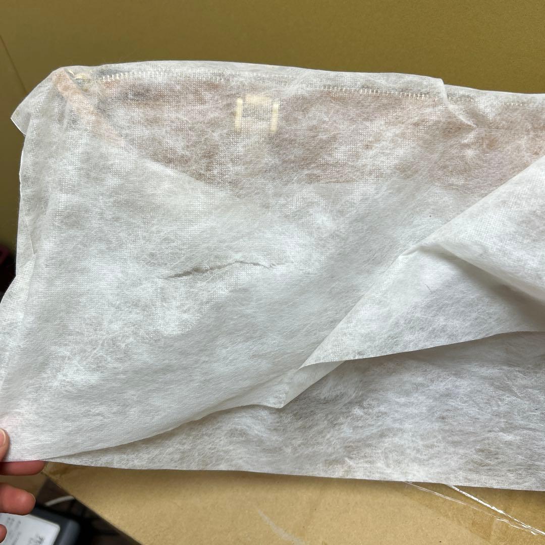 BURBERRY ベージュ レザートートバッグ