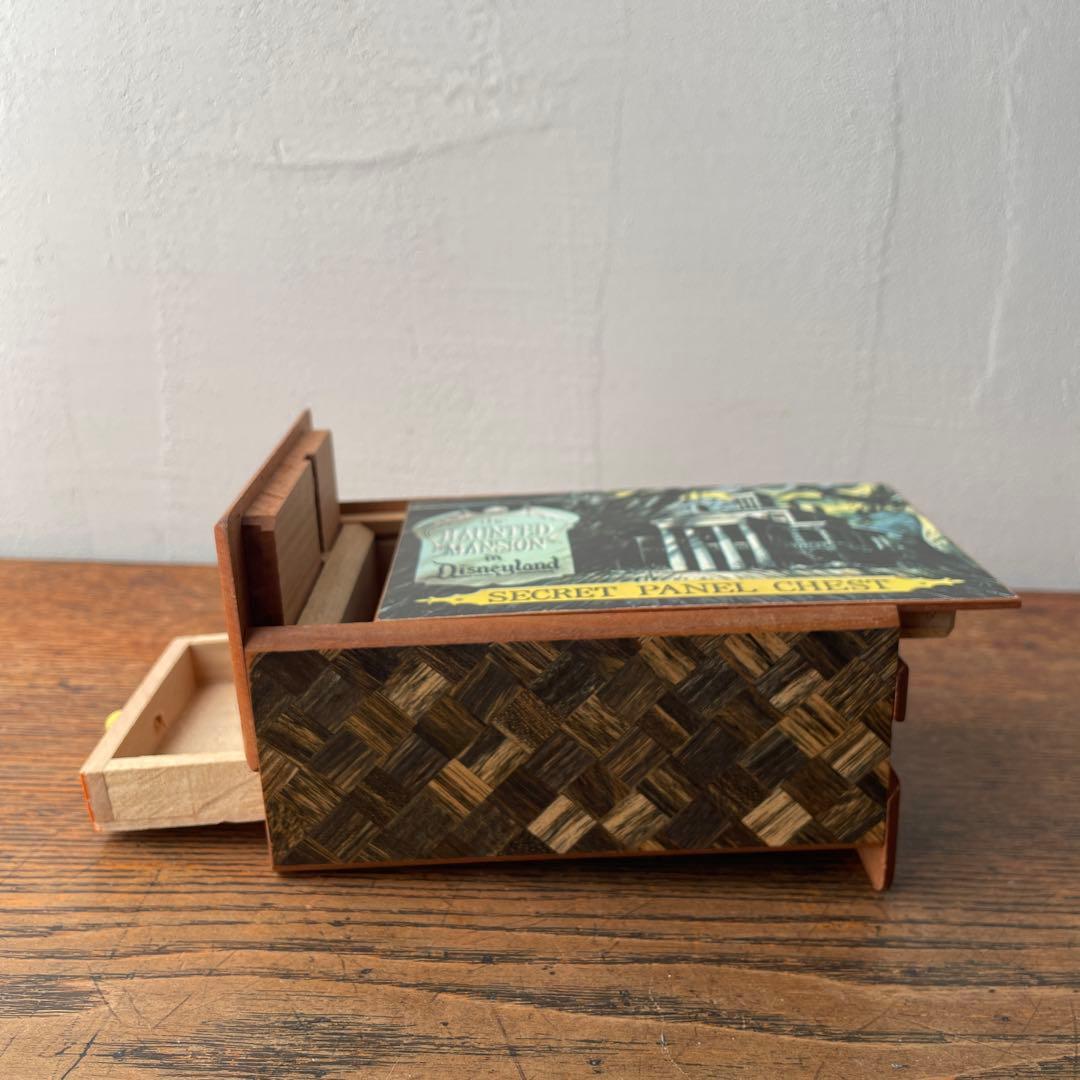 60年代ディズニー アメリカ ホーンテッドマンション 寄木細工 からくり