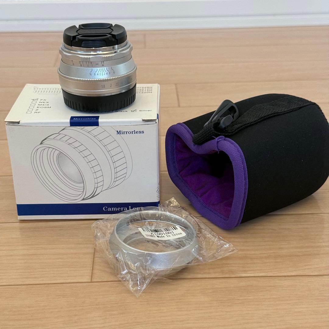 富士フイルムXマウント MF 単焦点レンズ3本セット