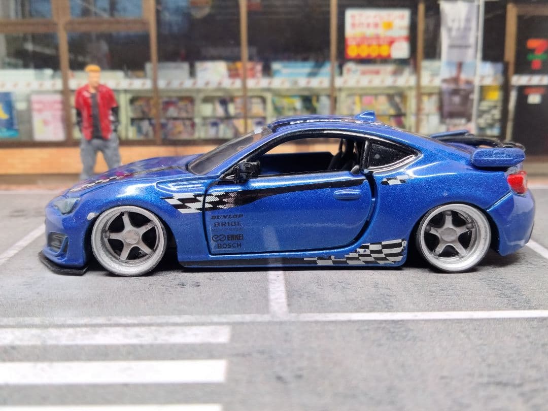 トミカ改造 スバル BRZ トイザらス アルミリム ☆深リム ☆ホット