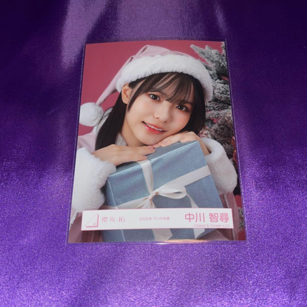 中川智尋 サンタ衣装 2025 生写真 櫻坂46 ヨリ - メルカリ