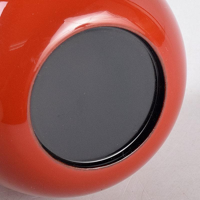 茶道具 竹内幸斎作 朱塗 貝雛蒔絵 中棗 共箱 V 8384 - メルカリ