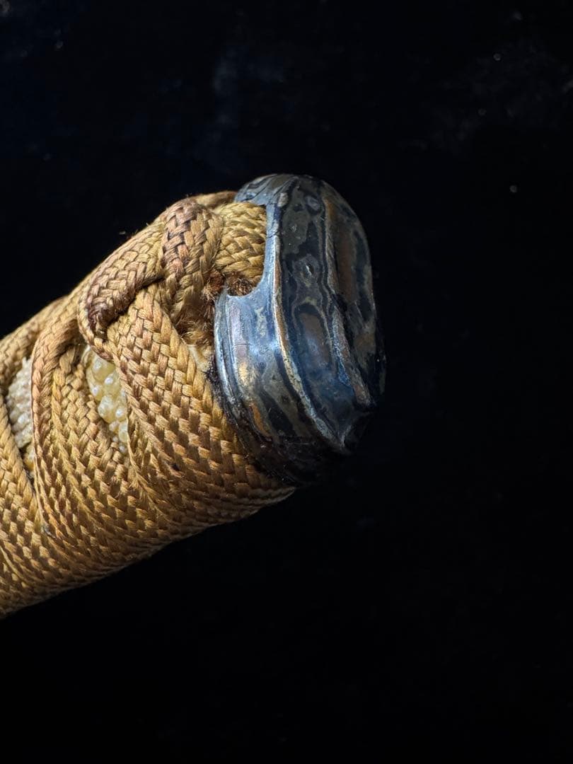 柄前 目貫 縁頭 柄巻 日本刀 刀装具 古美術 江戸時代 時代物