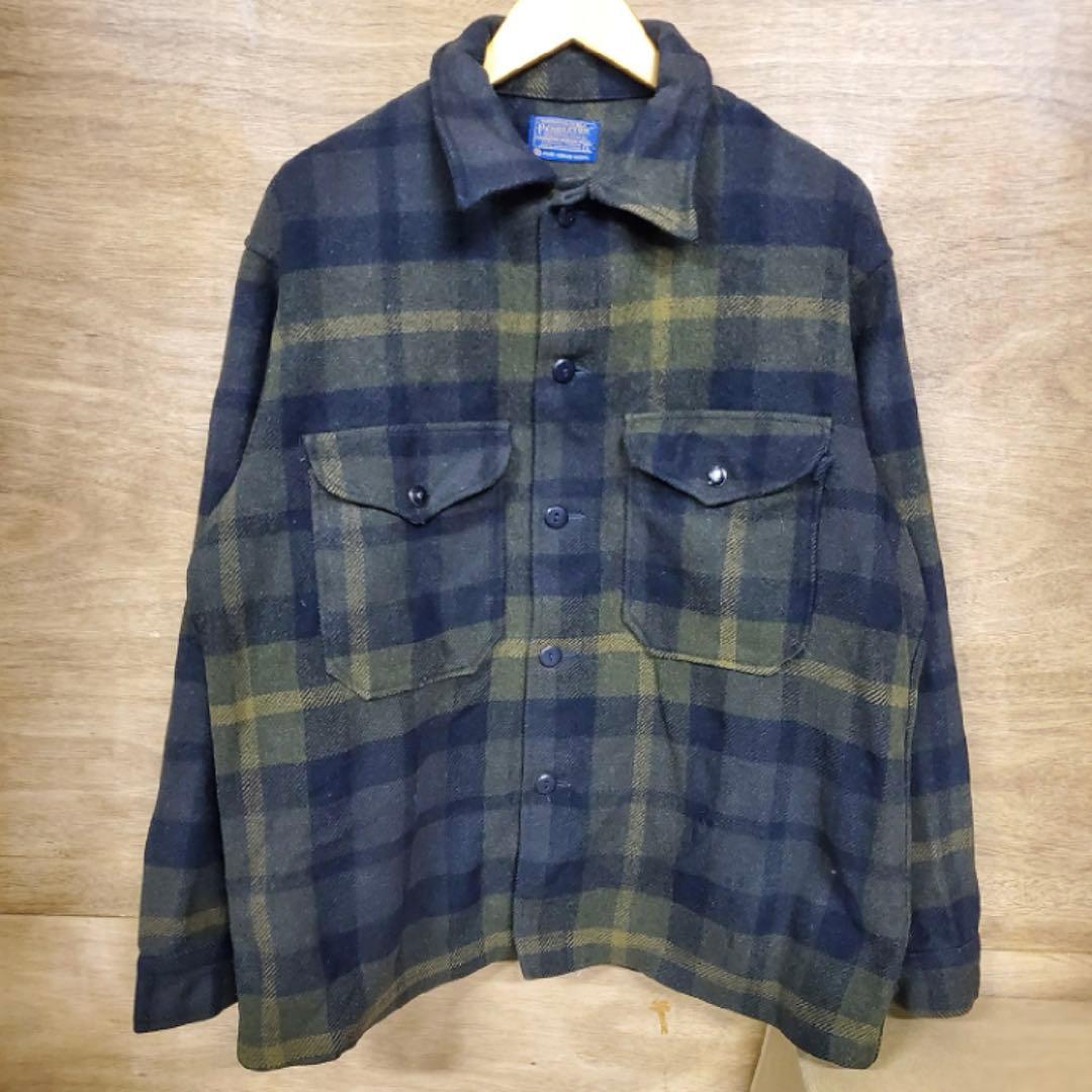 60s Pendleton ウール チェックジャケット USA製 vintage