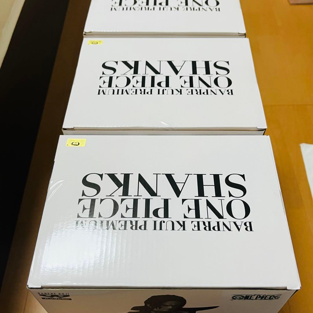 バンプレくじ　シャンクス　A.B.C コンプリート