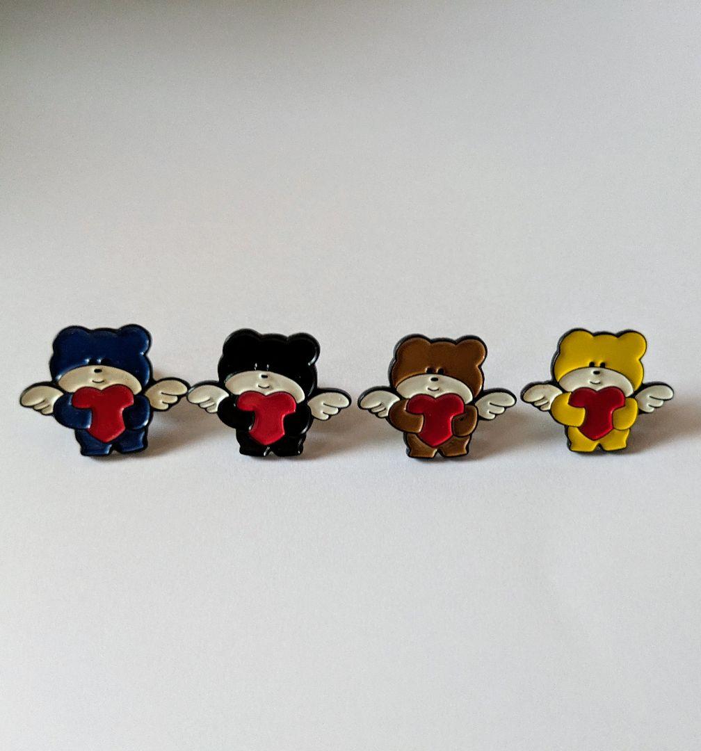 THE ALFEE ビートボーイズ エンジェルベア ピンバッジ 4個セット