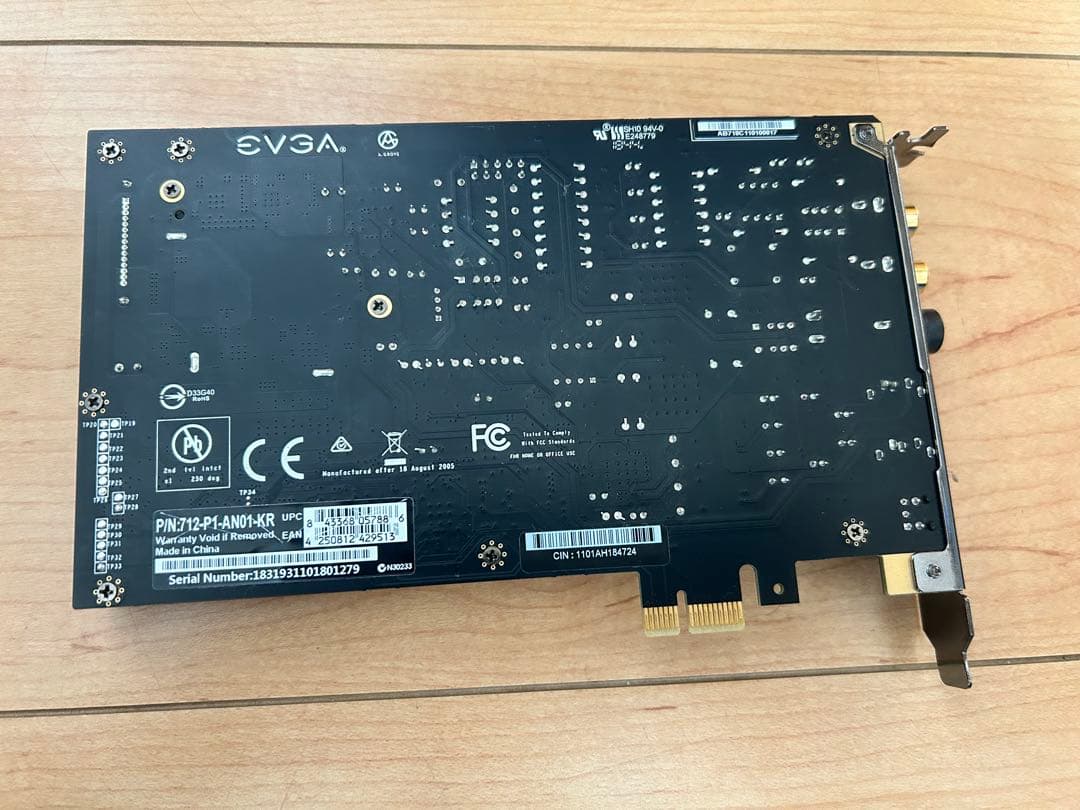 EVGA NU Audio PCIe Sound Card サウンドカード