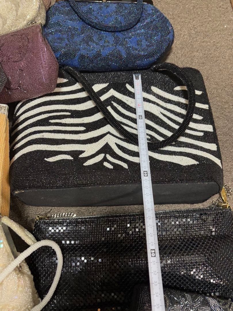 ビーズバック　まとめ売り　37点ほど　パーティーバック　昭和レトロ　大量セット