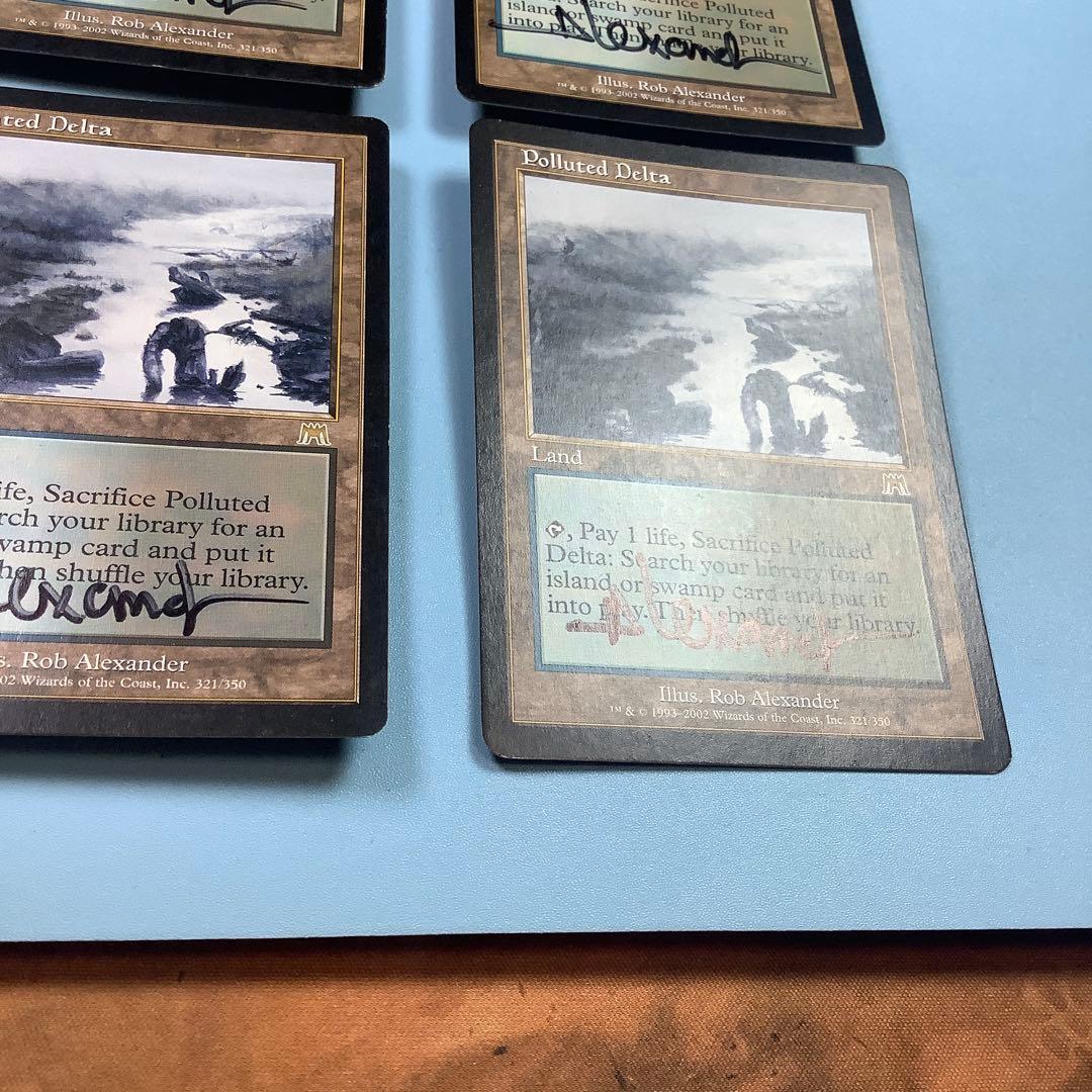 汚染された三角州/Polluted Delta ONS英語4枚セット サインドの通販