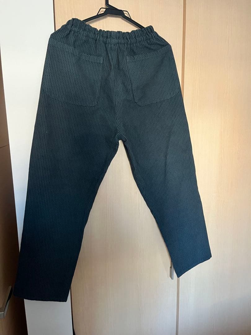 一本刺し子 スッキリサルエルパンツ　ウズイロ　UZUiRO