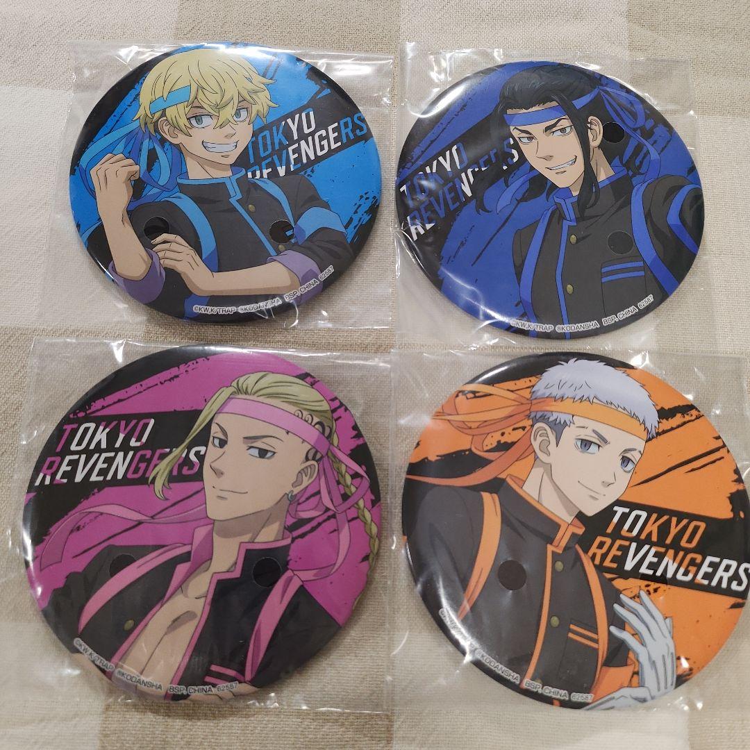 東京リベンジャーズ BIG缶バッジ ドラケン 場地圭介 三ツ谷隆 松野千冬