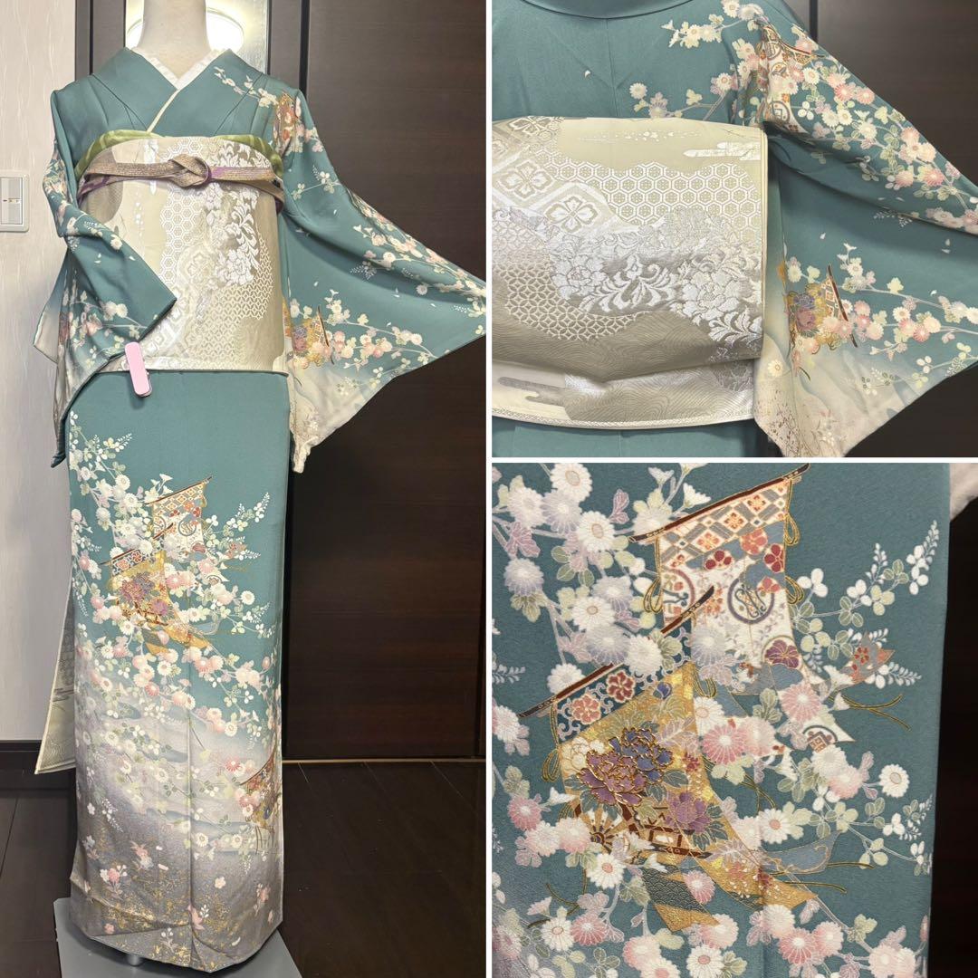 金駒刺繍 訪問着 フルセット！入学式 卒業式 お宮参り - メルカリ