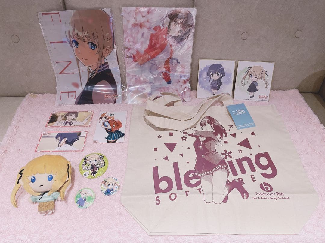 劇場版「冴えない彼女の育てかた Fine」限定グッズまとめ売り15点