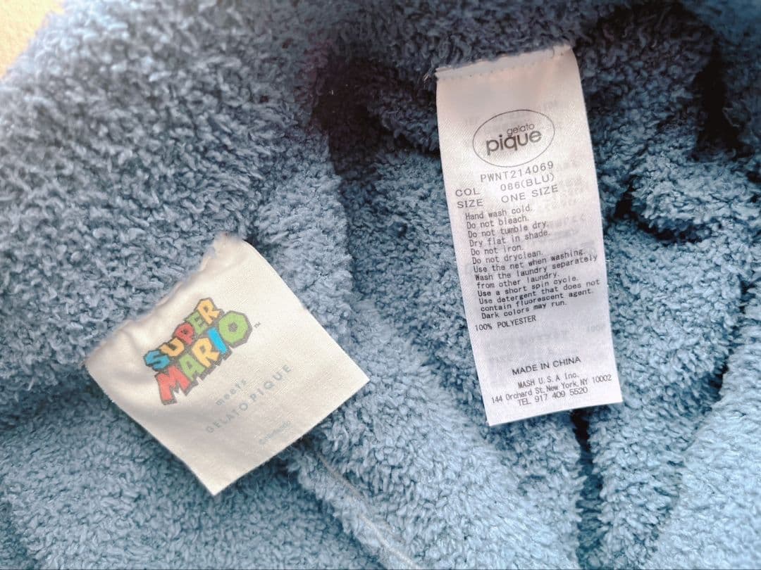 【ジェラートピケ】スーパーマリオ コラボ レディース マリオ なりきり上下セット