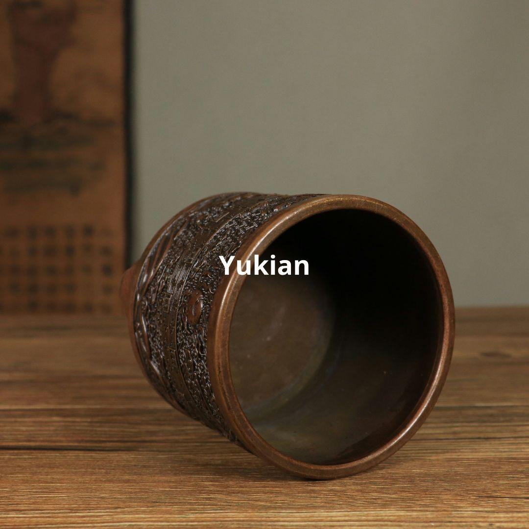 龍鳳香炉 筒式炉 龍鳳呈祥 香道具 装飾品 工芸品 美術品