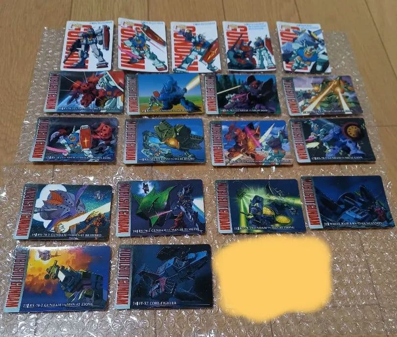 激レア】機動戦士ガンダムバンプレカード名シーンキラカード6枚セット+