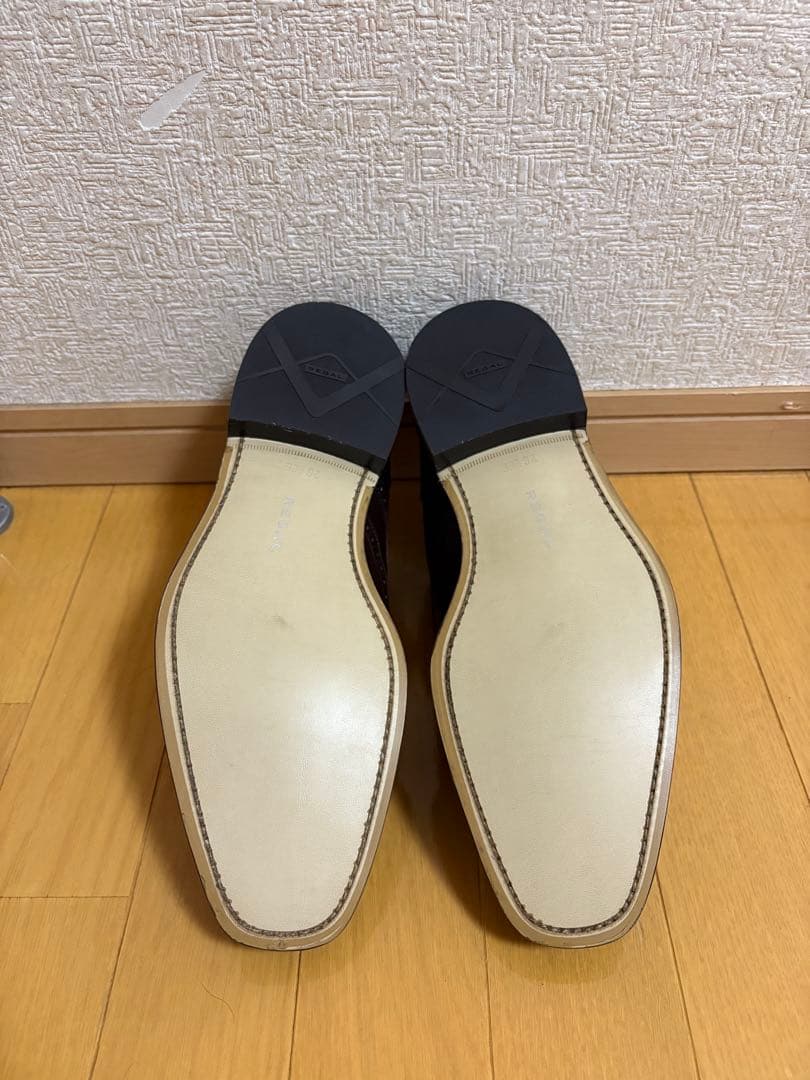 REGAL ダークブラウン ウィングチップシューズ