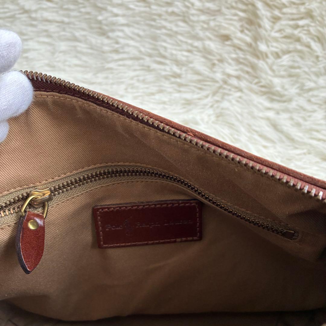 Polo Ralph Lauren ハンドバッグ チェック、千鳥柄