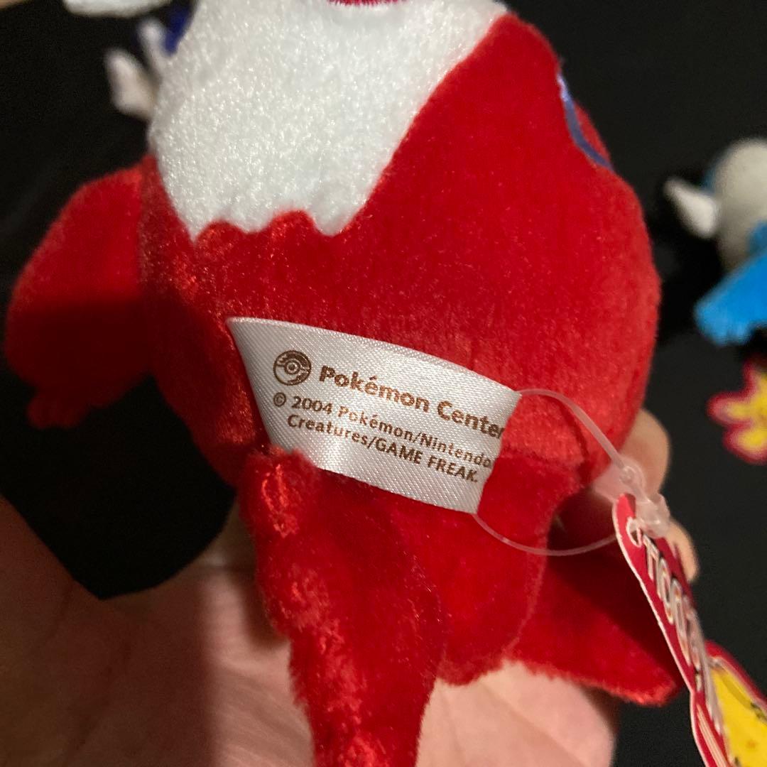 ポケドール　ラティオス　ラティアス　ぬいぐるみ　2体　タグ付き　2004年版
