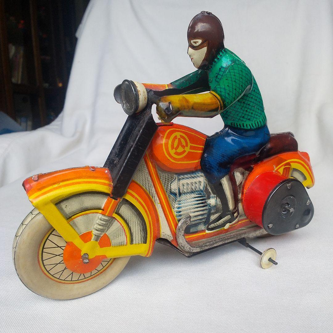 旧ソ連製 ブリキ オートバイ バイク レトロ ビンテージ 昭和 古い