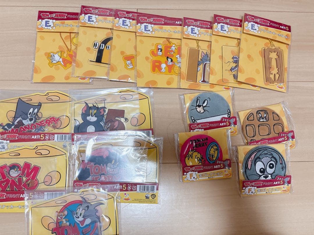 次*定様 トムとジェリー ハッピーくじ A賞 Ｃ賞 D賞 Ｅ賞 F賞 Ｇ賞
