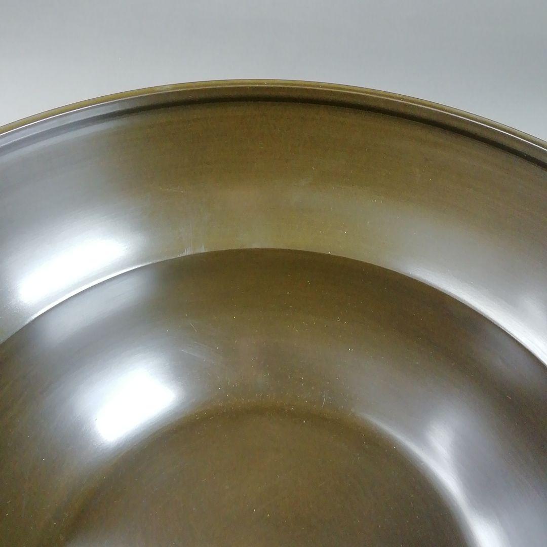 W35 水指 『砂張銅』『箪瓢 平水指』『唐銅風炉師 藤井宗喜』 共箱