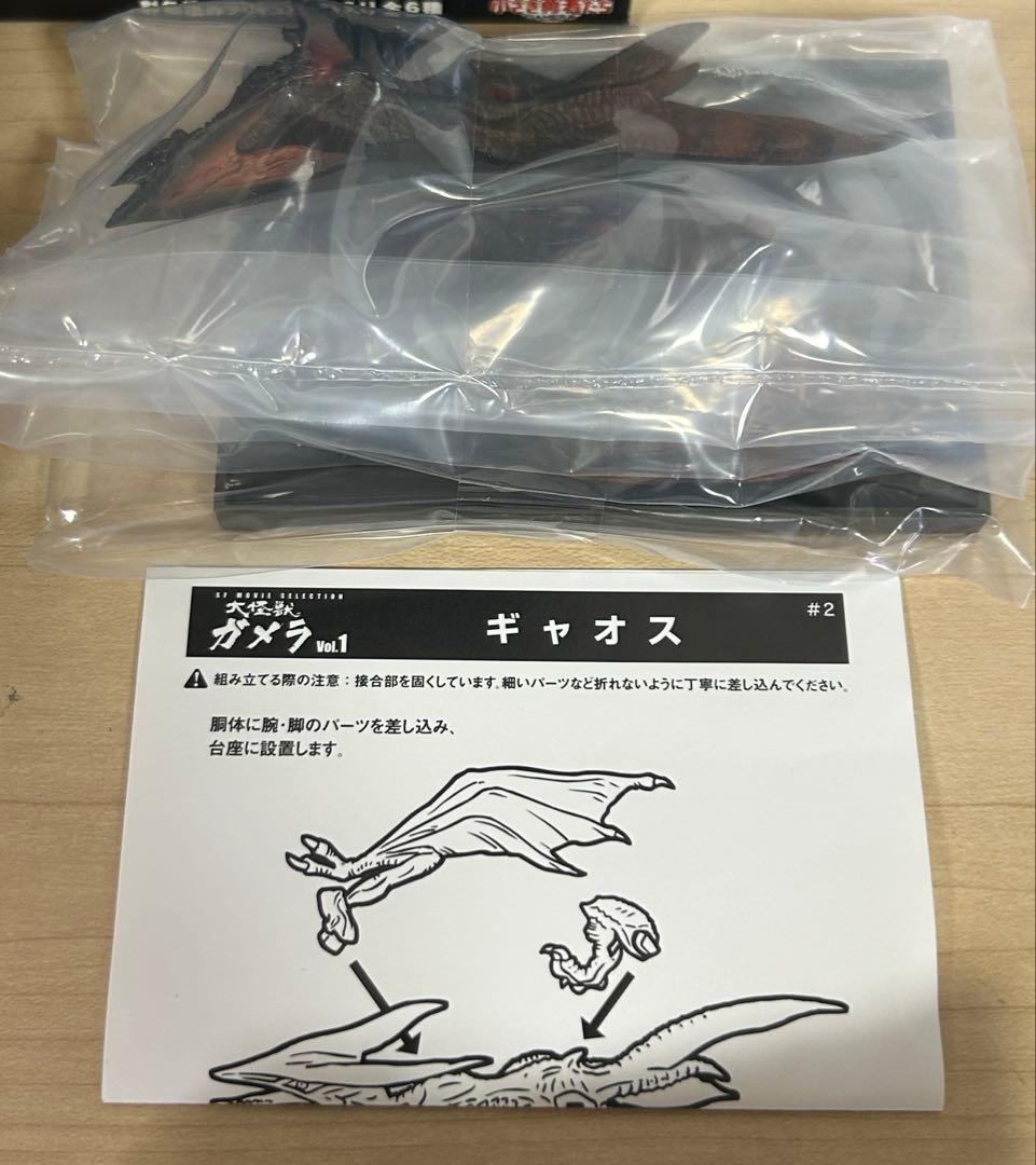 大怪獣ガメラ フィギュア（全６種）セット。