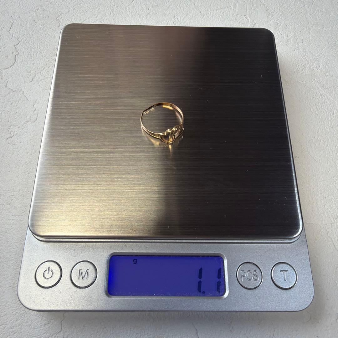 K18 ハート リング 10号