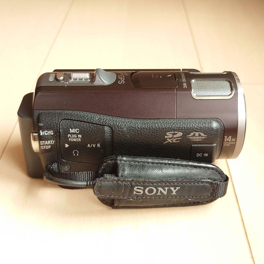【美品】SONY HDR-CX560V ハンディカム ビデオカメラ ブラック