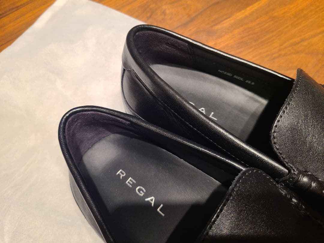 REAGAL モカシン スリッポン 革靴 50DL　25.5cm　リーガル