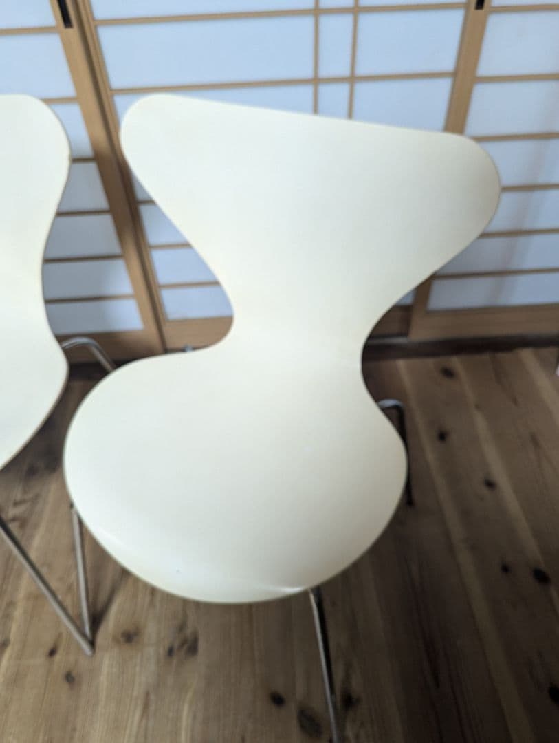 フリッツハンセン　スーパー楕円テーブル&セブンチェア4脚セット