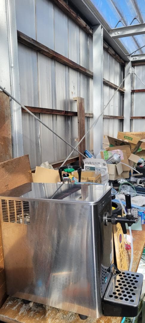 即使用可能ホシザキビールサーバーDBF-34-SC洗浄樽セット付 - メルカリ