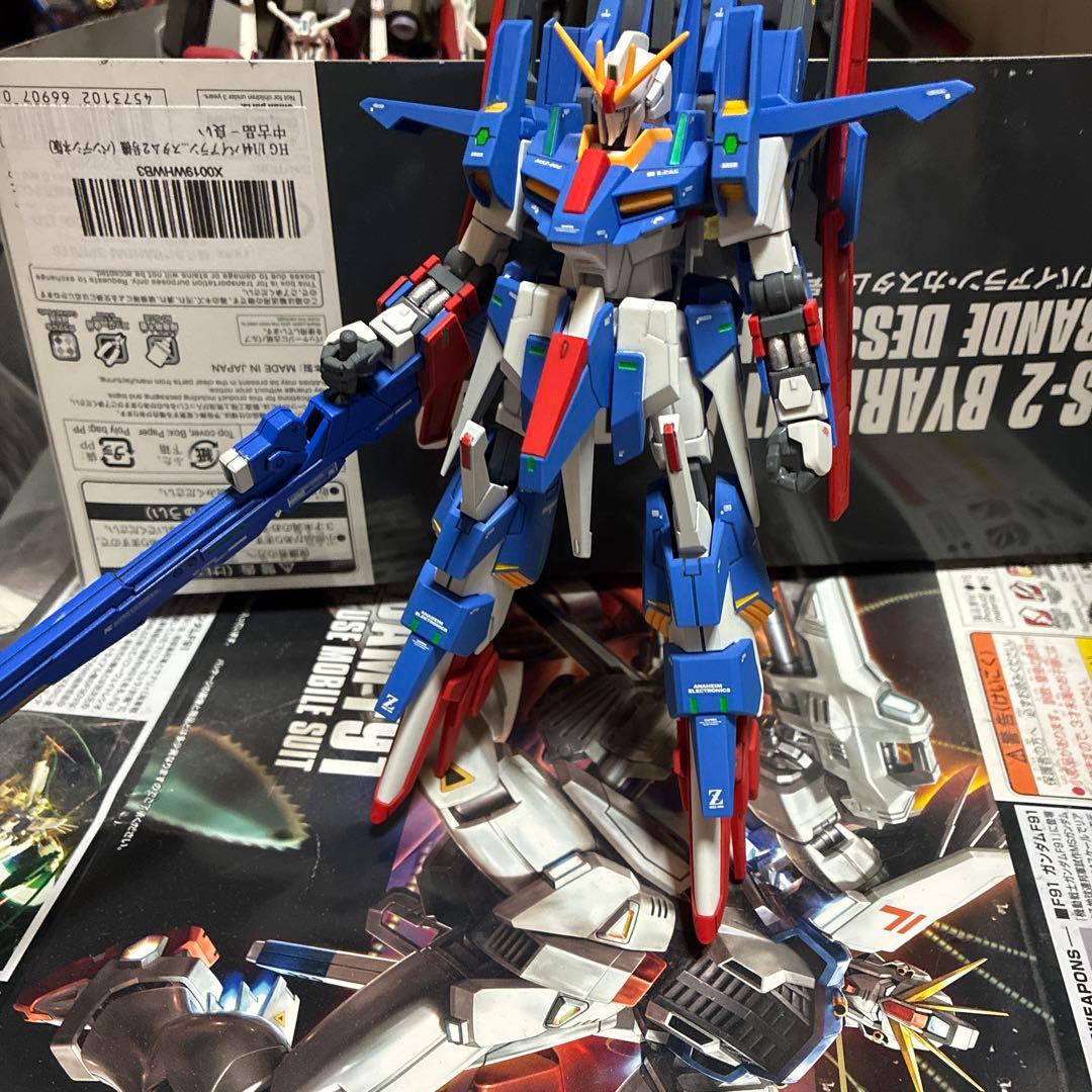 HG 1/144 ZZⅡ 塗装完成品 HG 1/144 ZZⅡ 塗装完成品