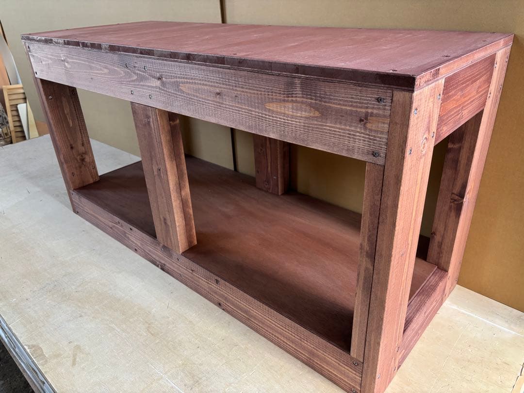 水槽台90cm用 天板厚20mm 補強柱付