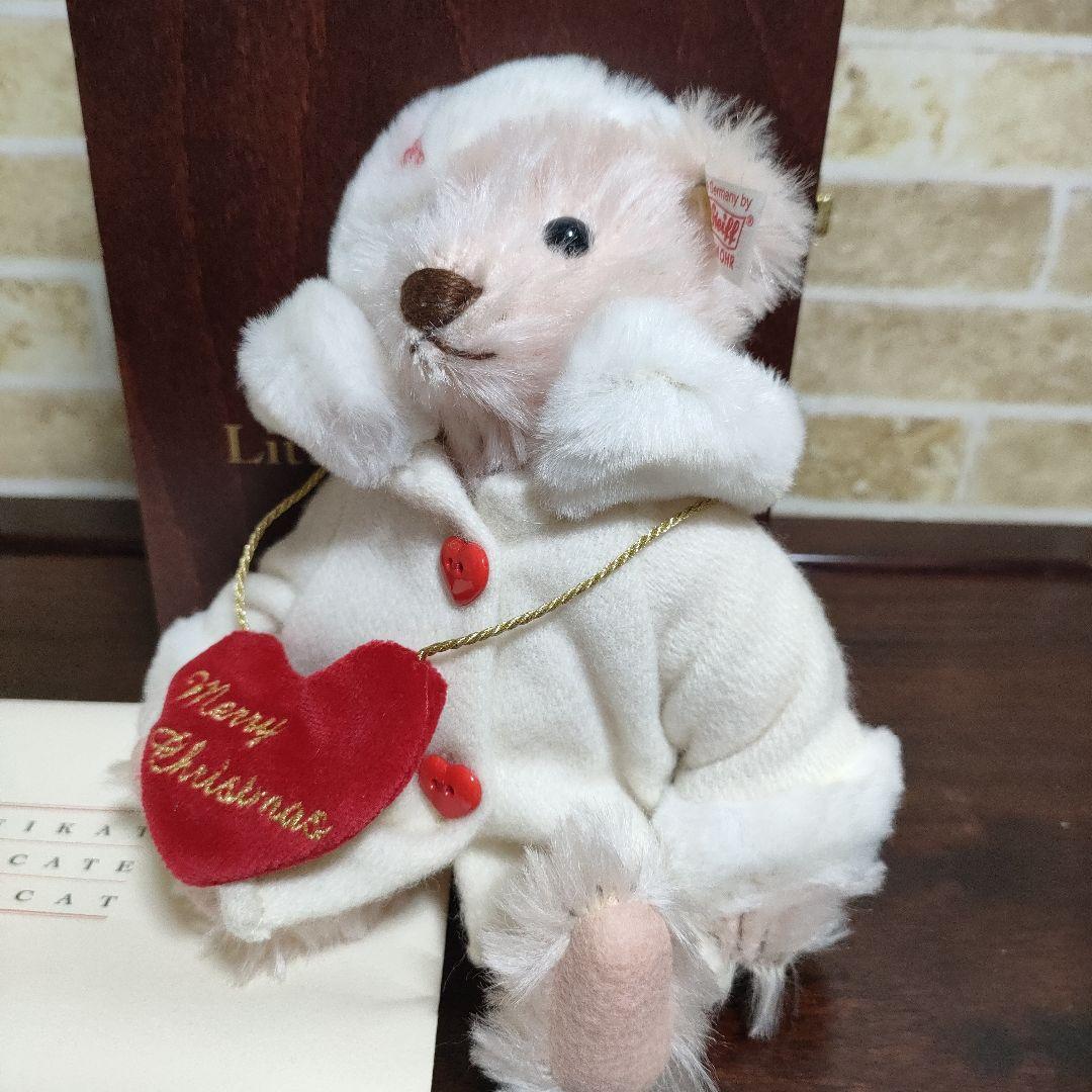 希少】Steiff シュタイフ リトルサンタ 2003年 2000体限定木箱入