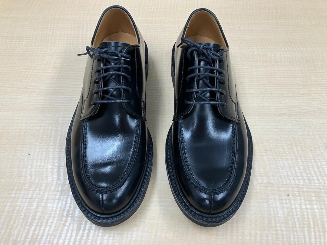 ブラックレザードレスシューズ