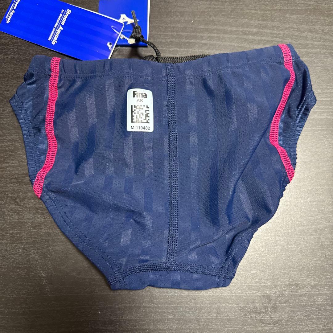 Mizuno 競パン ネイビー×パープル FINA認証 Mサイズ Mizuno 競パン