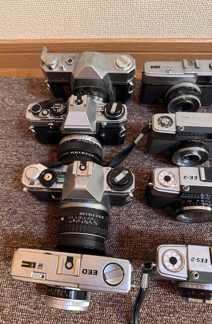 OLYMPUS MAXELL PANASONicフィルムカメラ ジャンク まとめ