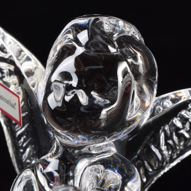 Baccarat バカラ クリスタルガラス 天使 置物 箱付 V 7135