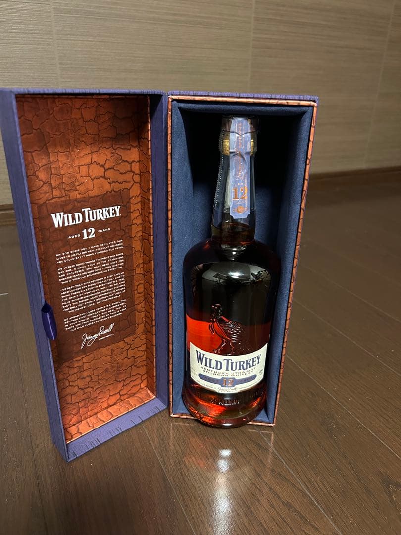 入手困難] ワイルド ターキー 12年 箱付き 終売品 13, !